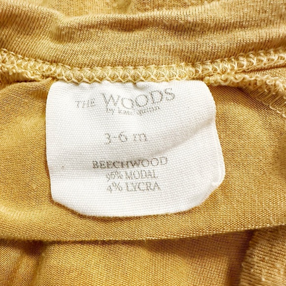 kate quinn | Button Down Footed Sleeper (3-6 mos) 💛 - Picture 4 of 4